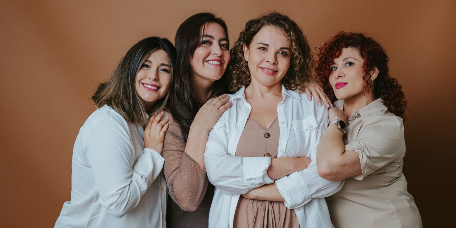 Daniela, Patricia, Carla y Katherine, integrantes de Cuarteto Dúnamis